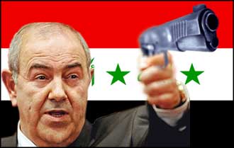 Iyad Allawi looks set to become the latest in a long line of brutal Middle East dictators elevated into power by freedom-loving USA Governments.