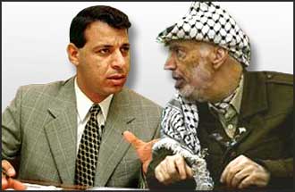 Under constant USA and Israeli pressure, Arafat?s position is weakening, but Dahlan?s dubious admirers rule him out as any replacement.