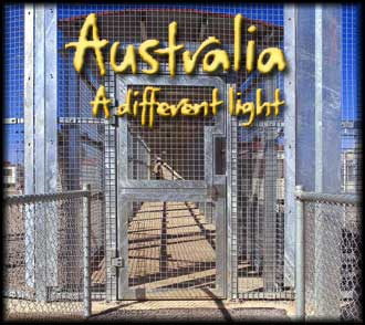 Welcome to Australia?
<br />
The Australian tourist board doesn?t mention Baxter Detention Centre in its tourist promotion drive.