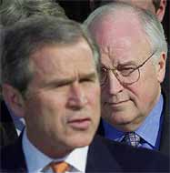 With the manipulative ability of Henry Kissinger, the moral strength of Herman Goering, and the ruthless character of Augusto Pinochet, Dick Cheney is possibly the most dangerous man alive.