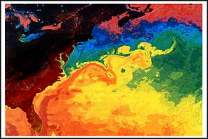 The constant transfer of warm water from the tropics, replacing cold water from the Arctic, has kept Europe relatively warm since before civilisation began.