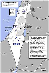 Click here to see a map of Israel's nuclear weapons facilities.