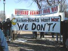 Veterans of the USA's many other illegal international adventures know only too well the plight of troops in Iraq today.